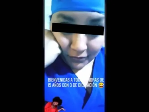 VIDEO: Alumna de medicina se burla de mujer dando a luz; UNAM investiga