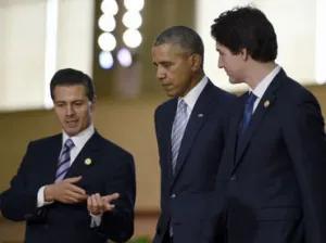 Obama anuncia cumbre de líderes de México, EU y Canadá