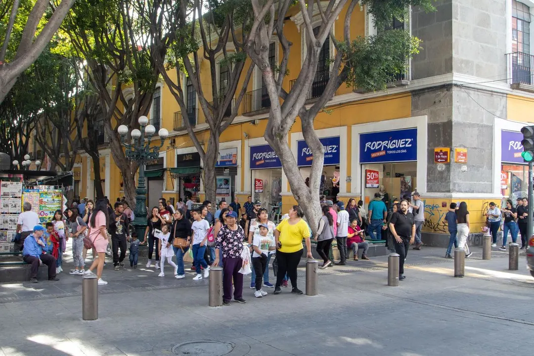 Centro Historico Pue Sin Ambulantes Buen Fin