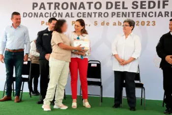Con donación, SEDIF beneficia a población femenil del Cereso de San Miguel