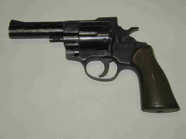 Estatales aseguraron a un sujeto con revólver calibre 38 especial