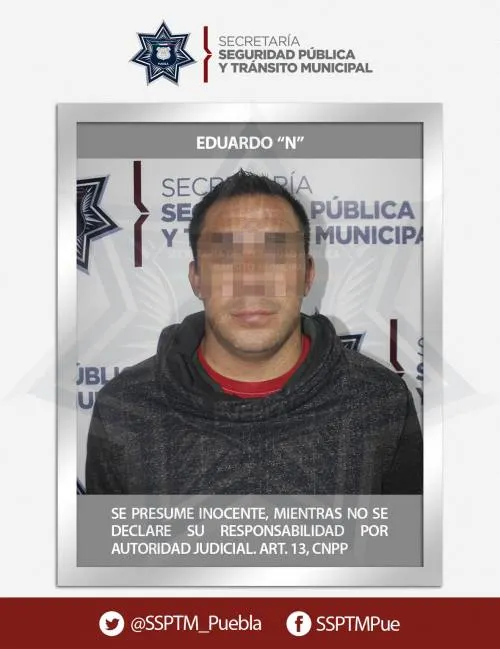 Detiene SSPTM a dos probables asaltantes de transeúntes
