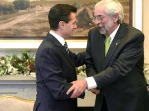 Recibe Peña Nieto al rector UNAM en Los Pinos