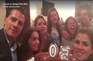 Peña Nieto celebra sus 50 años