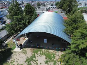 Ayuntamiento de Puebla mejora infraestructura educativa al norte de la capital