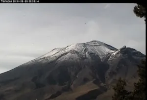 Sismos en el Popo alcanzan magnitud de 3.8 grados