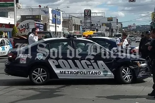 Patrulla Municipal choca contra unidad de la Ministerial en la 11 Sur