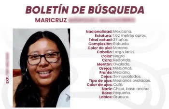 Localizan a Maricruz N., presuntamente secuestrada en el municipio de Los Reyes de Juárez