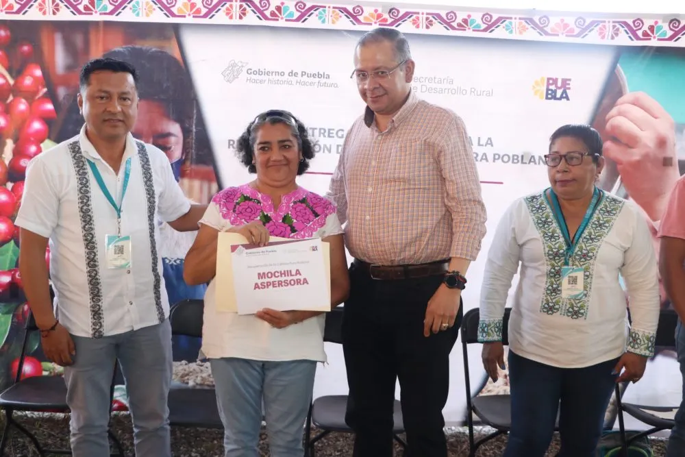 Entrega SDR equipo para café en Sierra Nororiental