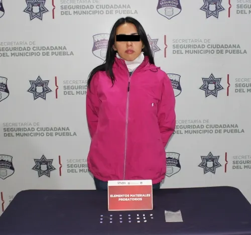 Policía municipal detuvo a probable narcomenudista