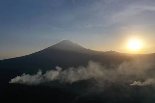Comportamiento del Popocatépetl dentro de los parámetros