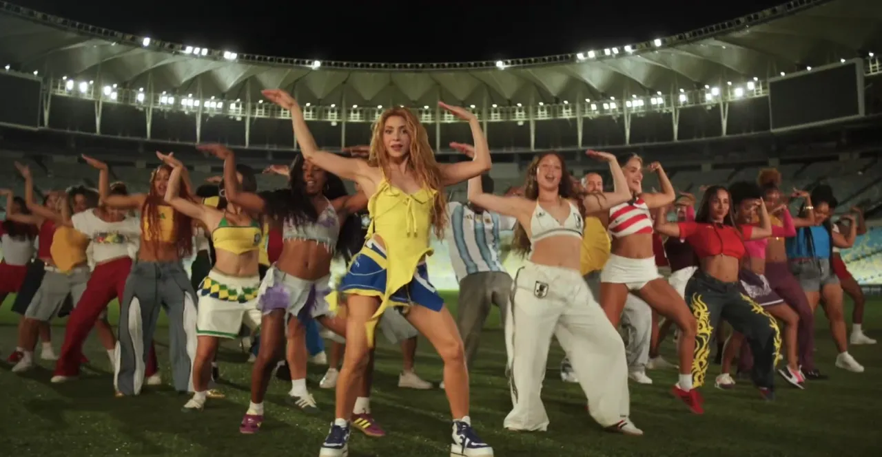 Shakira vuelve a ponerle ritmo al Mundial con “Dai Dai”