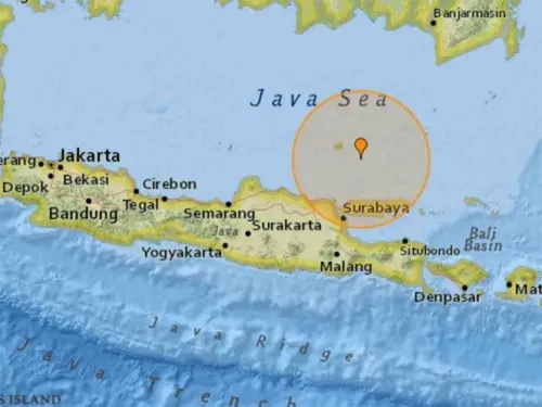 Sismo de magnitud 6.2 sacude Indonesia; no hay alerta de tsunami