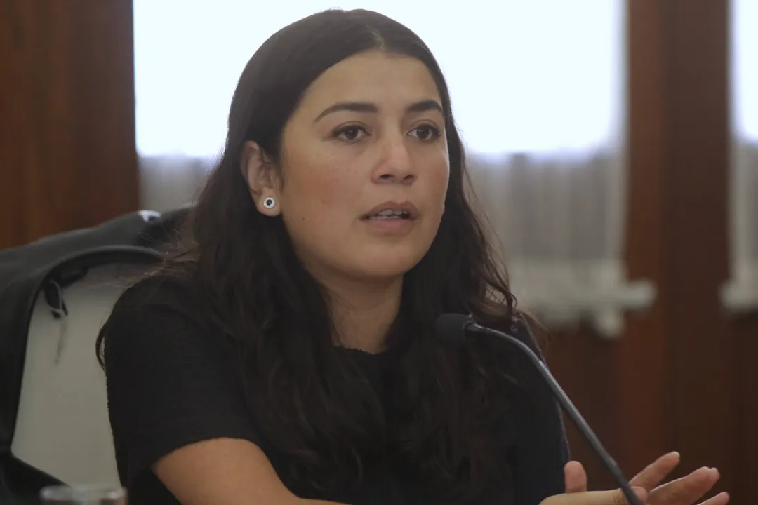 La diputada Vianey García Romero, encabezó la comisión de gobernación y puntos constitucionales.