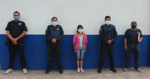 Coadyuvó policía municipal de Puebla en la localización de una menor de edad