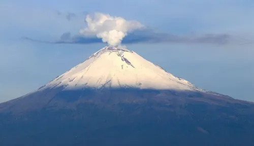 Monitoreo permanente a la actividad del volcán Popocatépetl