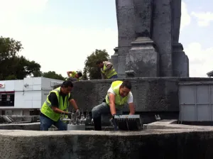 Ayuntamiento rehabilita fuentes de la ciudad