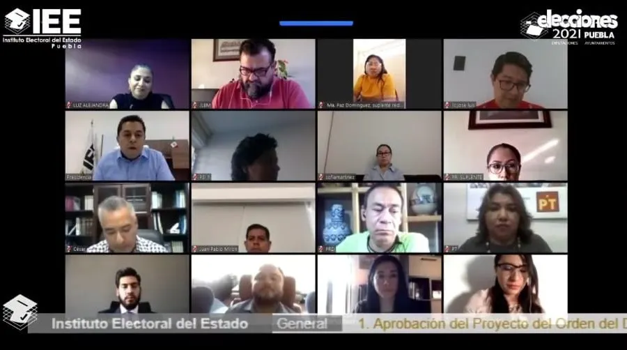 IEE aprueba acciones rumbo a las elecciones 2021
