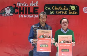 Realizará San Pedro la Feria del Chile en Nogada