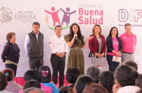 Arrancan los Talleres de Buena Salud,  Farmacia-DIF y Consultorio Móvil en San Pedro Cholula