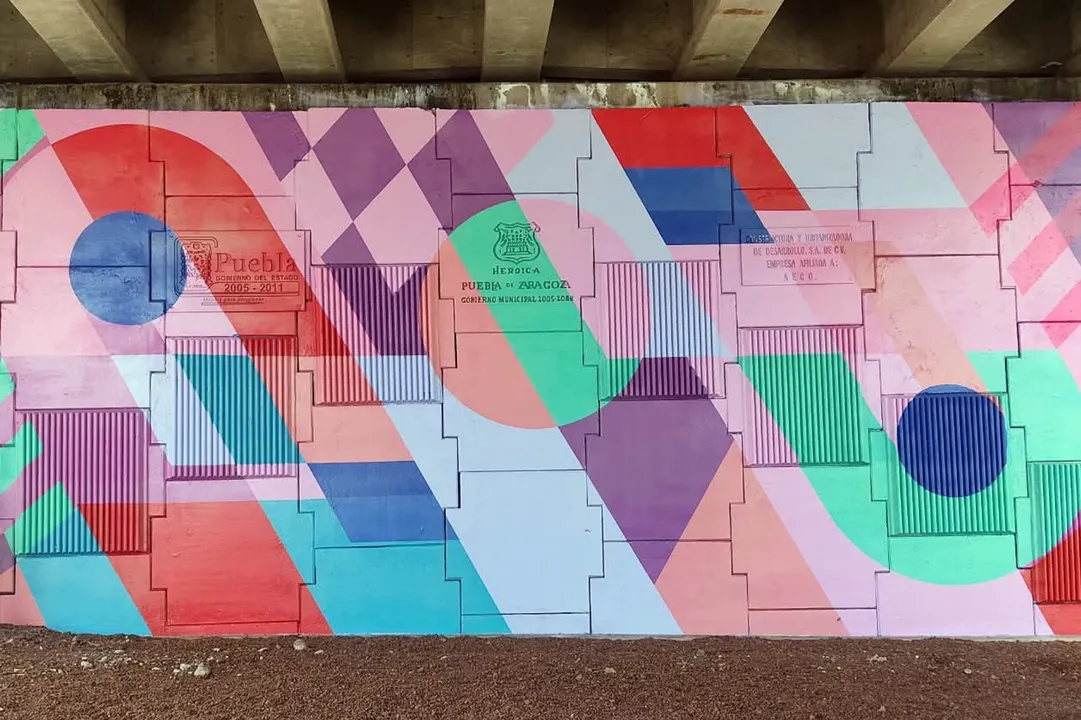 Mural urbano BUAP
