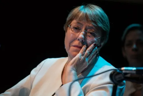 ‘Estoy preocupada por Chile, pero debo ser neutral’: Bachelet
