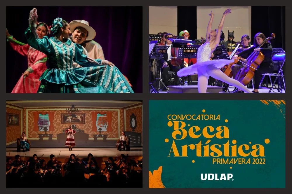 UDLAP lanza su convocatoria Primavera 2022 para otorgar su Beca Artística