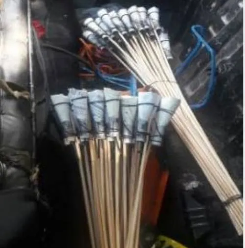SSP decomisa pirotecnia ilegal en San Andrés Cholula