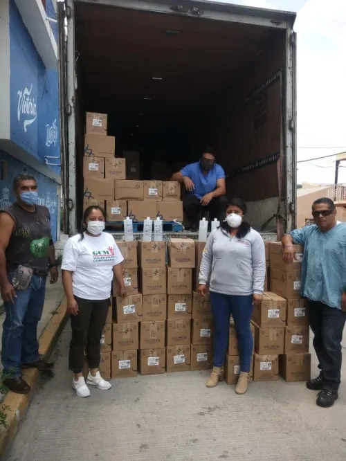 Brinda ayuda Granjas Carroll a trabajadores del sector salud de Puebla y Veracruz