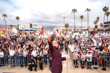 Con los científicos de Ensenada, vamos a garantizar agua en Baja California: Claudia Sheinbaum