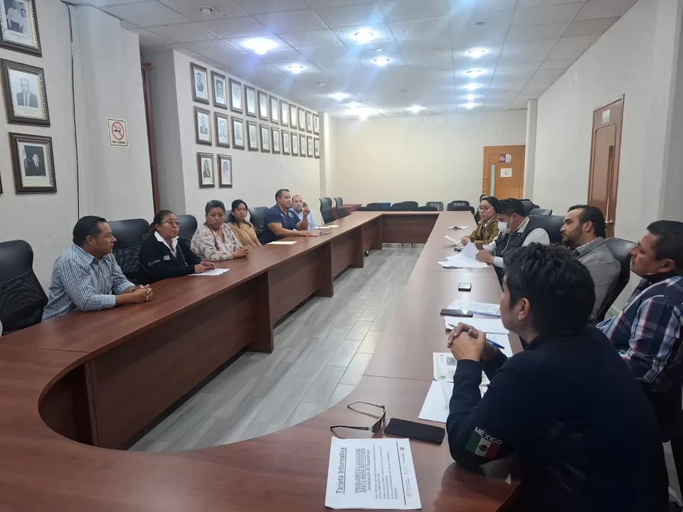 San Martín Texmelucan, mesa de trabajo