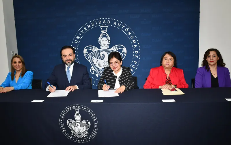 Firman convenio BUAP y la Auditoría Superior del Estado de Puebla