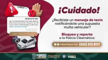 SSP alerta por fraude con supuestas fotoinfracciones; pide no abrir enlaces sospechosos