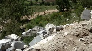 Clausura Profepa actividades de extracción de mármol en Quecholac