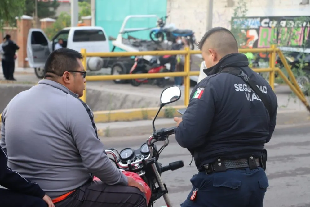 SSC San Pedro activa operativo de revisión de motocicletas para disminuir incidencia delictiva