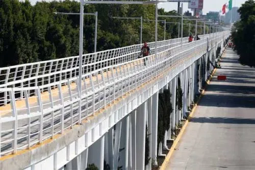 Ciclopista elevada Hermanos Serdán, aún no está terminada: Navarro Guerrero
