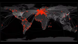 VIDEO: Así sería una propagación mundial epidemiológica
