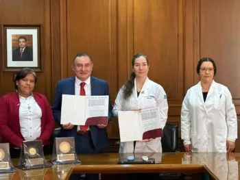 Firma USEP convenio con el Instituto Nacional de Enfermedades Respiratorias