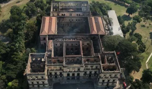 Unesco ofrece ayuda para reconstruir el Museo Nacional de Río de Janeiro