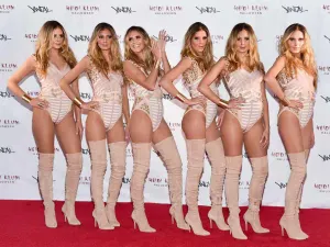 Heidi Klum se clona para su disfraz de Halloween