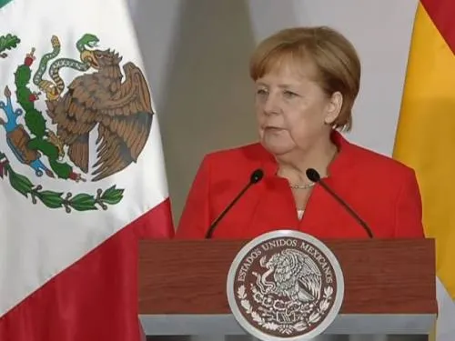 Actualizarán México y UE Tratado de Libre Comercio: Merkel