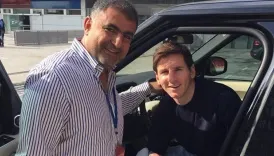 Messi aparece en Barcelona con nuevo Cadillac