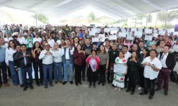 Entrega Gobierno de Puebla 9.4 mdp en apoyos al campo y 31 mdp para obras comunitarias en la Sierra Norte