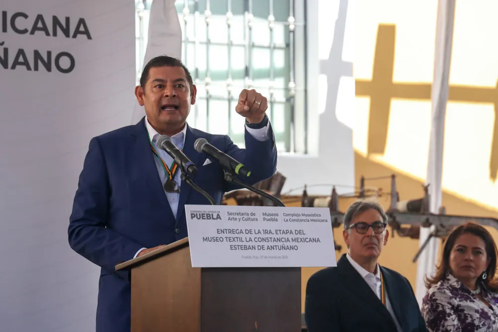 Alejandro Armenta, gobernador de Puebla