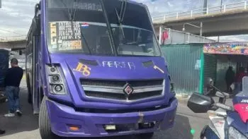 Par de morrillos atraca a pasajeros de la ruta “Morados”, cerca del nuevo Congreso de Puebla