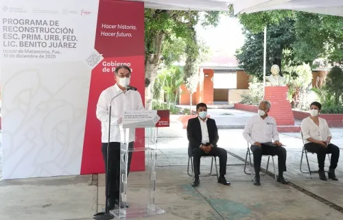 Inician SEP y CAPCEE obras de rehabilitación de primarias en Izúcar de Matamoros