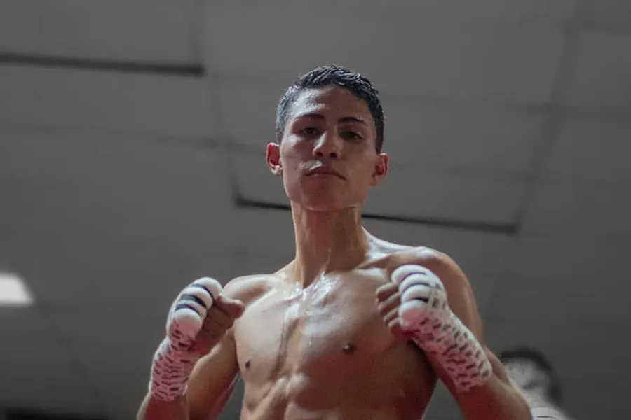 Arturo "Lobito" Torres, boxeador originario de Mexicali, Baja California. Foto: Instagram