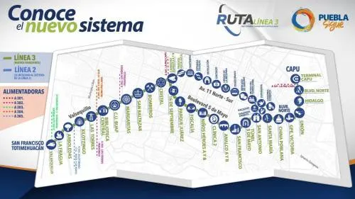 Transporte público convencional dejará de circular por el derrotero Valsequillo-CAPU