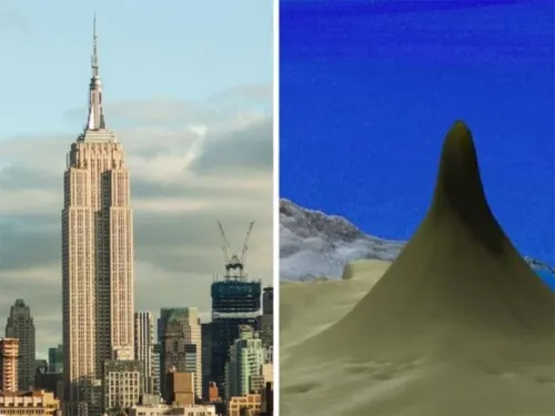 Descubren un arrecife de coral más alto que el Empire State