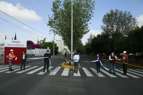 Gobierno de la Ciudad rehabilita Avenida Carmen Millán, en San Felipe Hueyotlipan